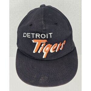 Vintage Detroit Tigers ANNCO SnapBack Hat Cap USA Rare HTF